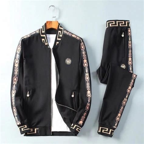 versace outfit men's|versace tracksuit for men.